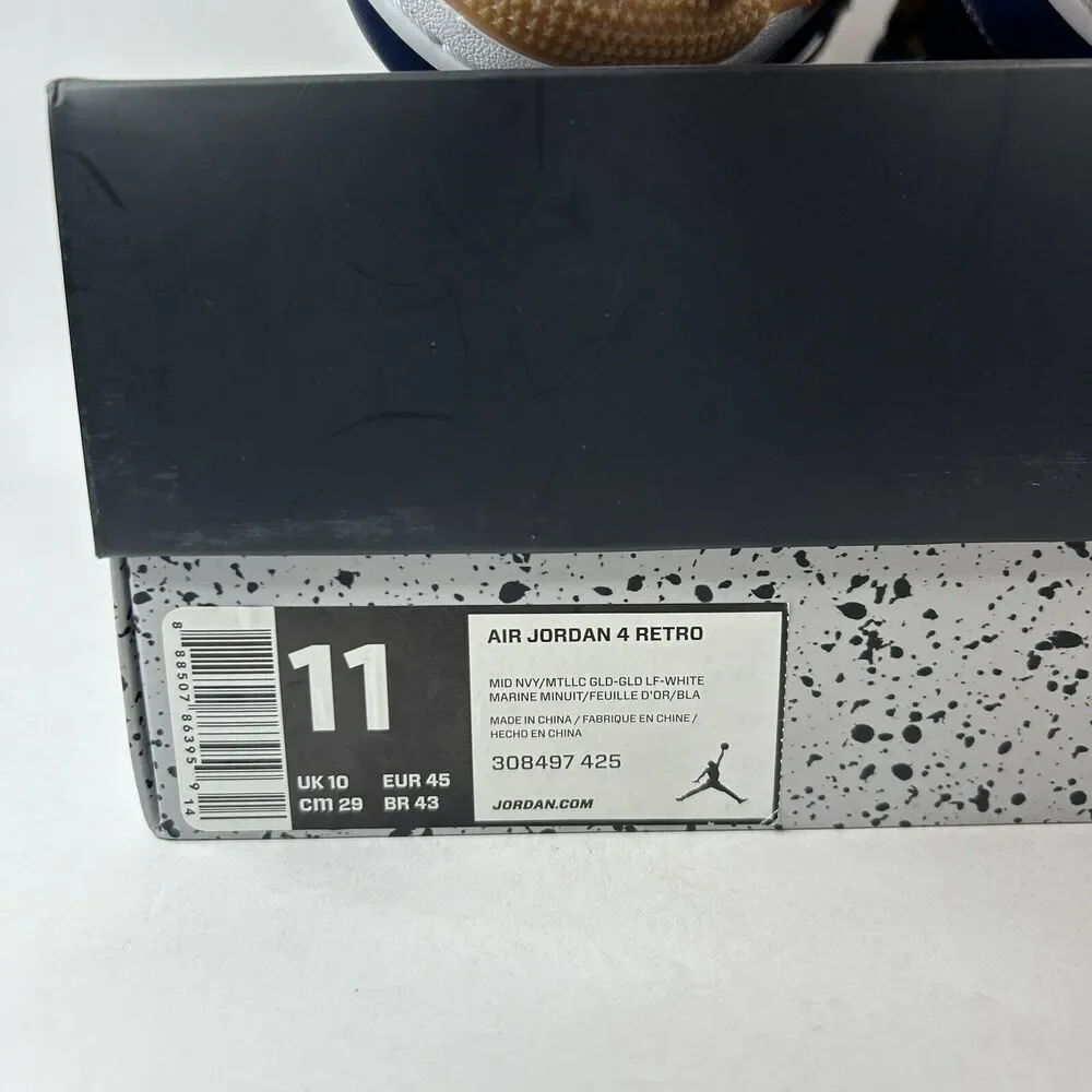 Nike Shoes Air Jordan 4 Retro “Dunk From Above” 2024